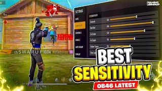 2024 BEST SENSITIVITY FOR HEADSHOT | GARENA FREE FIRE SECRET 200 SENSITIVITY SETTINGS