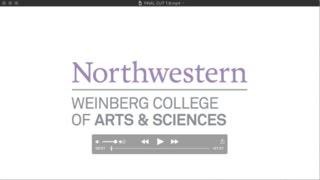 Welcome to Weinberg College, Northwestern University