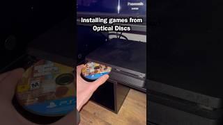 Installing games from discs #gaming ￼