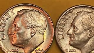 Look For $6,000 US 1964 Roosevelt Dime