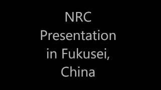 NRC presentation in fukusei