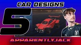 5 ApparentlyJack RLCS Car Designs