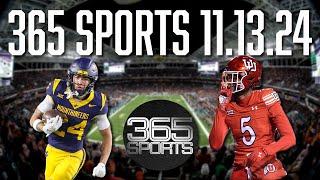 365 Sports! CFP Rankings Revealed, Diego Pavia Denied Extra Season, Big 12 Football | 11.13.24