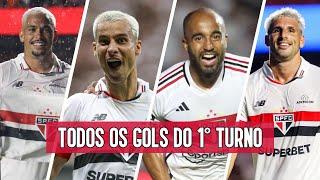 TODOS OS GOLS DO SÃO PAULO NO 1° TURNO DO BRASILEIRÃO 2024