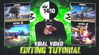 1410 Gaming video Editing  | Capcut Video Editing Free Fire | Free Fire Short Video Editing