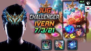 Ivern Jungle Build Moonstone Renewer Summon Aery - LOL KR Challenger Patch 14.11