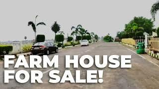 Farm house in lucknow | 30 महीने की किस्तो में Farmhouse  The Villagio farm house walkthrough