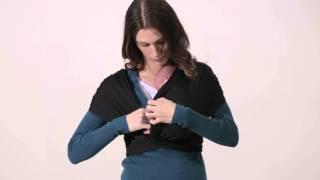 JJ Cole Agility Baby Carrier - Newborn Position