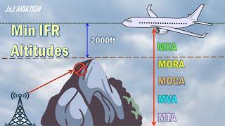 Understanding Minimum IFR Altitudes | MEA | MOCA | MORA | MVA | MTA