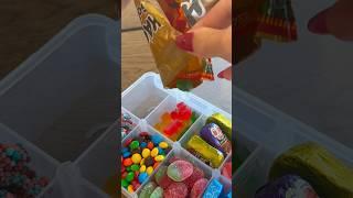 SUPER SATISFYING CANDY SNACKLE BOX #asmr #organization #restock #candy