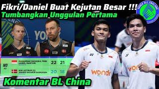 Komentar BL China Melihat Kejutan Fikri/Daniel Kalahkan Unggulan Pertama Kim/Anders di All England