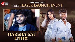 Harsha Sai Grand Entry | #HarshaSai1 Title Teaser Launch Event | J Media Factory