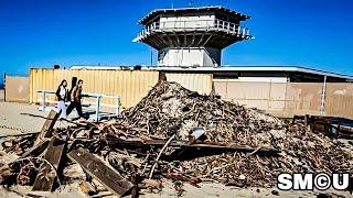 Wildfire Debris Piles Up Along Venice Beach Amid Safety Concerns Plus Coastal Tour to Assess Damage