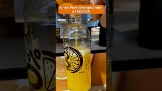 100% Pure Orange Juice at Lidl UK | How to make Orange Juice #bestcurry #orangejuice #shorts