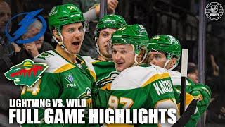 Tampa Bay Lightning vs. Minnesota Wild | Full Game Highlights | ESPN NHL