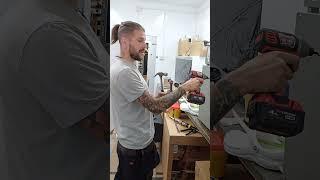 This always happens!  #woodworking #wood #craft #chisel #tools #diy #friends #fyp