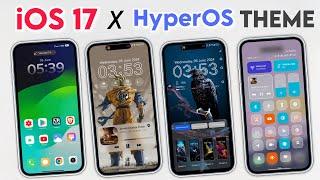 iOS Inspire Theme For Xiaomi HyperOS  Official Theme HyperOS Dynamic Island & Depth Wallpaper  Try