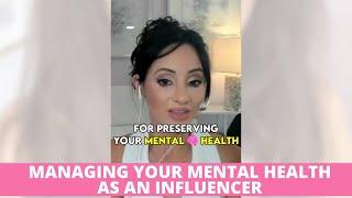 How @Alana Arbucci Manages her Mental Health as an Influencer