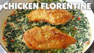 Chicken Florentine | Garlic Spinach Chicken | Food Wishes