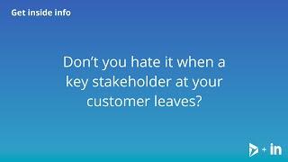 Episode 3 - Hate it when a key stakeholder at your customer leaves in the middle of a sales cycle?