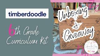 6th Grade Homeschool Curriculum Unboxing | Customized Timberdoodle Curriculum Kit for Middle School