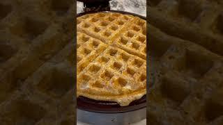 Cinnamon Apple Buttermilk Waffles