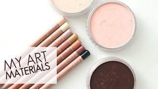 MY ART MATERIALS | Art Supplies I Recommend