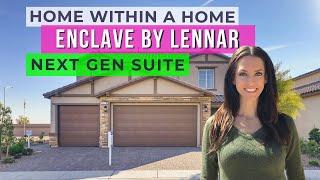 New Home Tour in South Las Vegas with Next Gen Suite! (Enclave by Lennar)