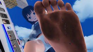 Giga Giantess Asasio barefoot Crush POV