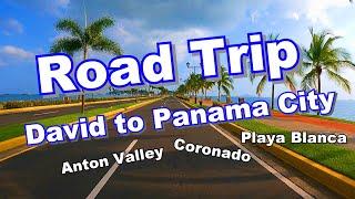 A road trip from David to Panama City