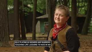 NECN News Story about Wizards & Warriors Summer Camp in Massachusetts