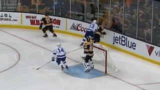 Lightning's Paquette hits Krug from behind, scrum ensues