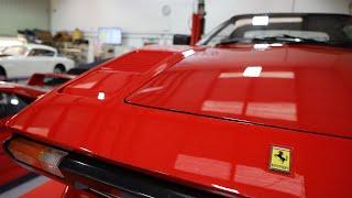 Ferrari 308 GTS detail at Barkaways