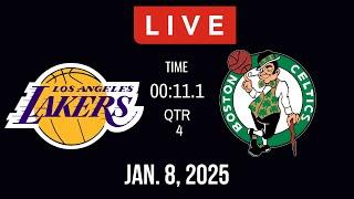 LIVE TODAY! LAKERS vs CELTICS NBA REGULAR SEASON NBA 2K25 Full Gameplay January 8, 2025