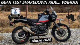 RE Himalayan 450 Gearing Up for Alaska - Wahoo!