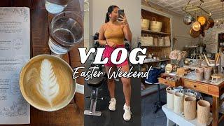 VLOG: outdoor home decor haul, PR unboxing, lowkey easter weekend with Christian | Taylor Sison