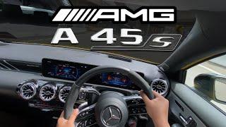 2023 Mercedes-AMG A 45 S Facelift MALAYSIA | POV TEST DRIVE | W177