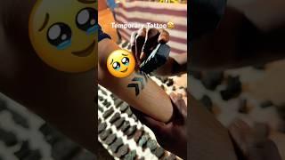 Temporary Tattoo #trending #shorts #viralvideo #tattoo