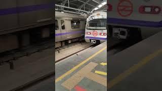 Delhi Metro arrived RK Ashram