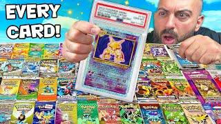 I GRADED EVERY POKEMON CARD!