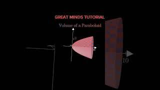 Paraboloid Volume Explained with Stunning Visuals!