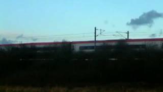 Virgin Pendolino. testing 2 Pendolinos in multiple @ Old Dalby Test Track