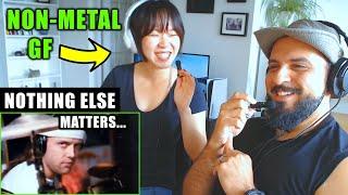 I introduce HEAVY METAL to my GF \m/ (Metallica Nothing Else Matters Reaction)