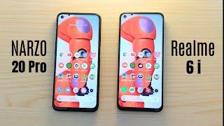 Narzo 20 Pro vs Realme 6i Speed Test Comparison | Helio G95 vs Helio G90T?