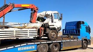 Nissan Truck Accident Cabin Chassis Repairing And Full Restoration