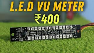 L.E.D VU meter with 6 modes Unboxing and Testing| Custom VU Meter #vumeter #tech #2022 #stereo #tag