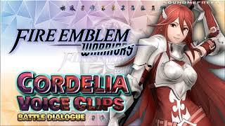 All Cordelia Voice Clips • Fire Emblem Warriors • Voice Lines • Nintendo Switch (Julie Ann Taylor)