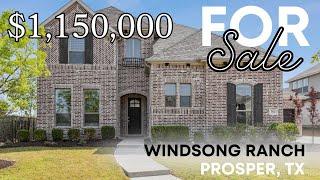 STUNNING TEXAS HOME FOR SALE | $1,150,000 | WINDSONG RANCH | PROSPER TX