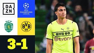 BVB-Albtraum in Lissabon beendet UCL-Reise: Sporting - Dortmund 3:1 | UEFA Champions League | DAZN