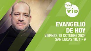 El evangelio de hoy Viernes 18 Octubre de 2024  #LectioDivina #TeleVID